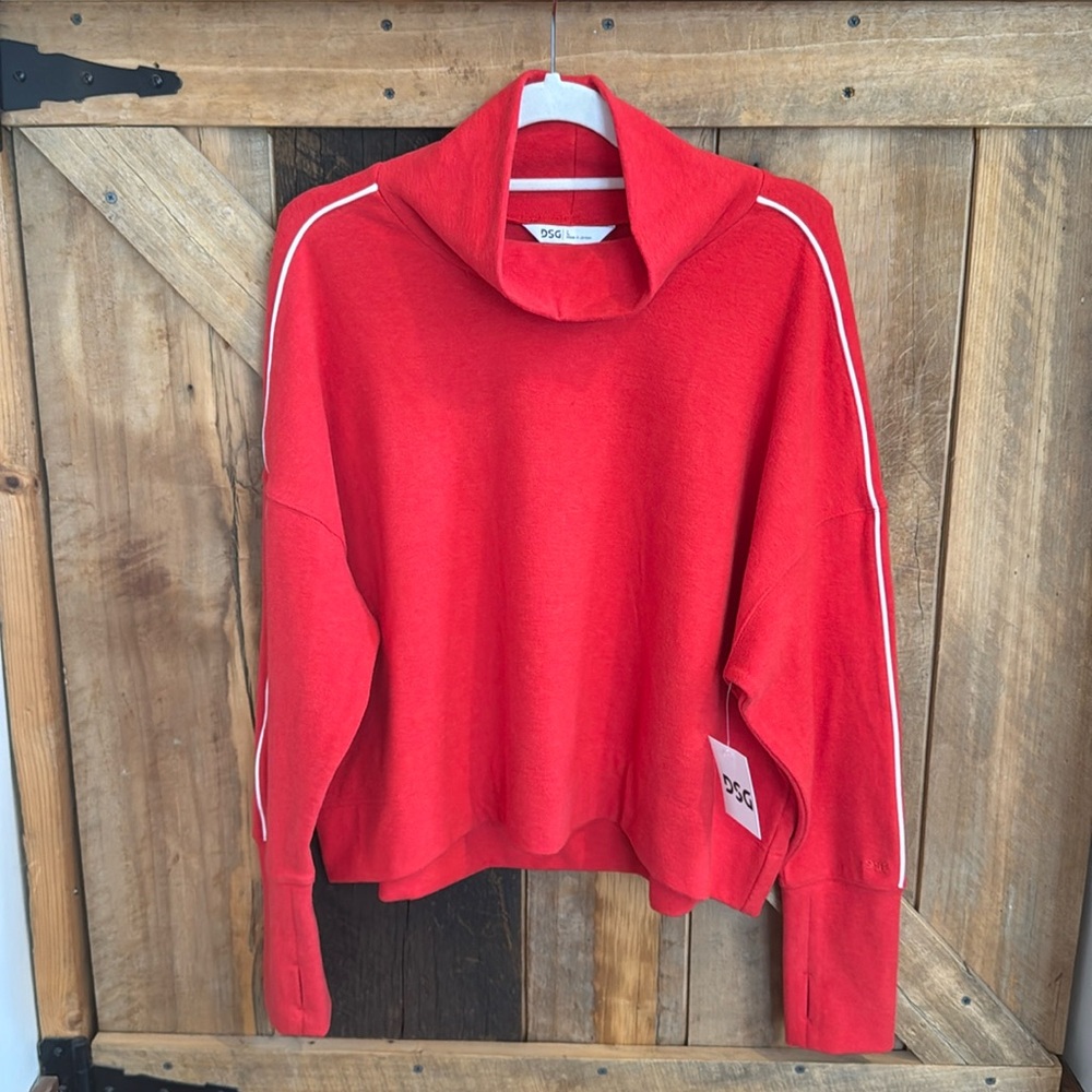 DSG lush mock sweater